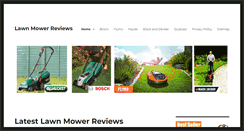 Desktop Screenshot of bestlawnmowers.co.uk